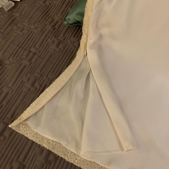 SOLD. Ralph Lauren Blouse size 10 sparkle cream๐๐บ๐ - Picture 6 of 8